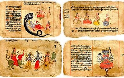 Articles 8 Sagesse indienne : Comment les textes védiques et bouddhiques éclairent le mental, la souffrance et le bien-être
